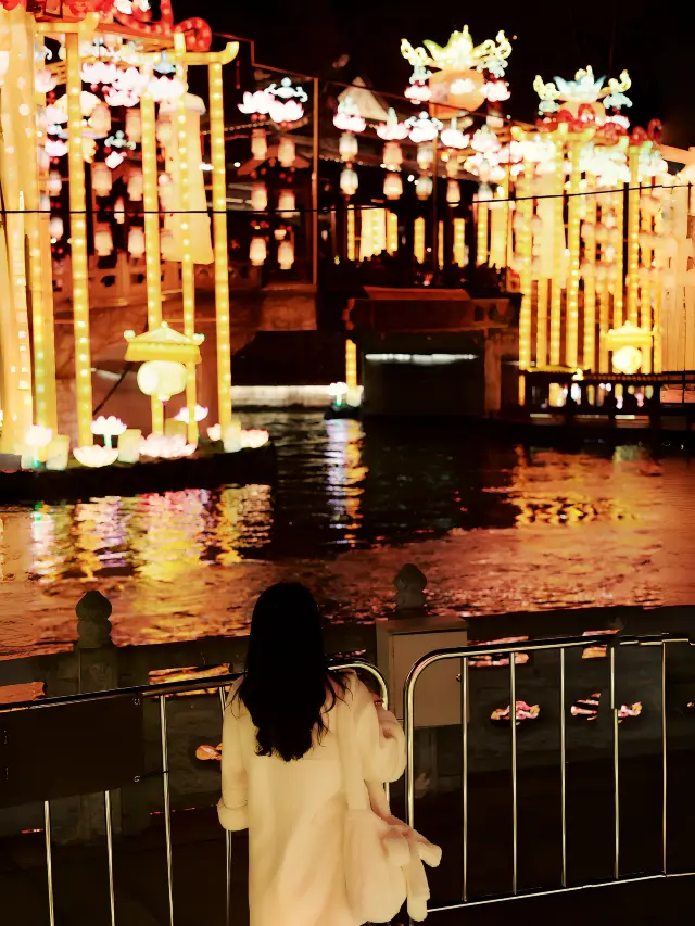 The lights are brilliant | The main venue of the Qinhuai Lantern Festival: Bailuzhou Park