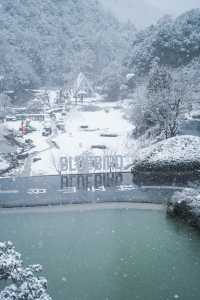 “雪是神的煙火”這裡不是北海道，是安吉！