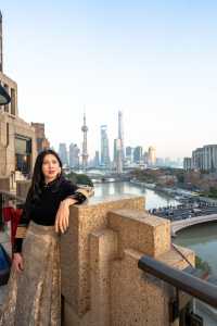 Upon the Suzhou River, the Shanghai Suning Bellagio Hotel with an exceptional view.