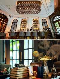 新加坡萊佛士酒店～當然要打卡經典的長吧，以及低調優雅的作家吧