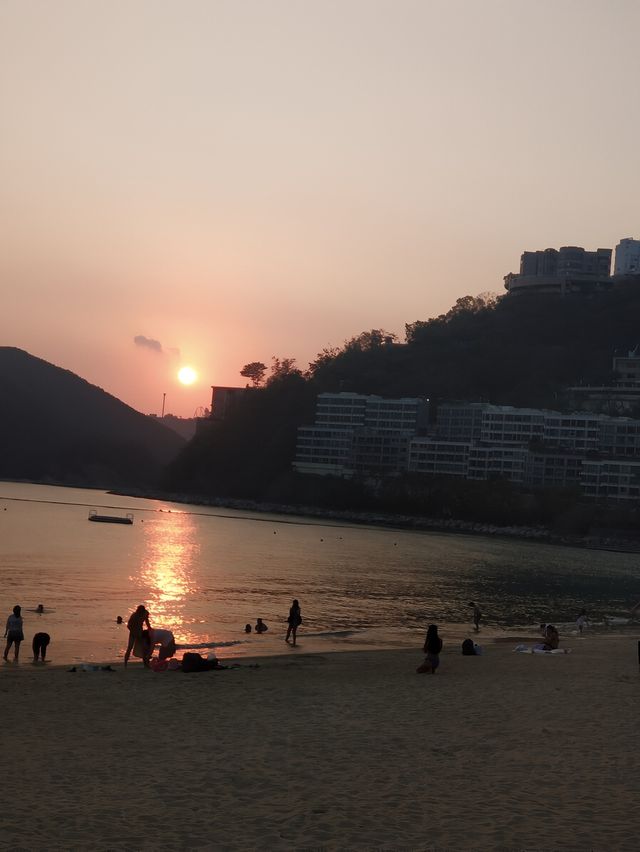淺水灣｜在香港看海上日落