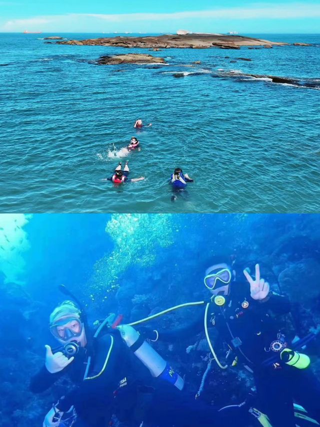 東山島必打卡項目 | 潛水體驗探秘海底世界！