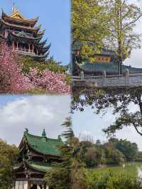 【鴻恩寺：古建映花海，半城風光一覽無遺】