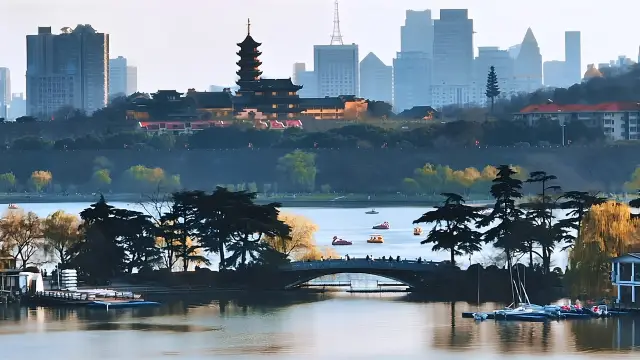 Xuanwu Lake in Nanjing