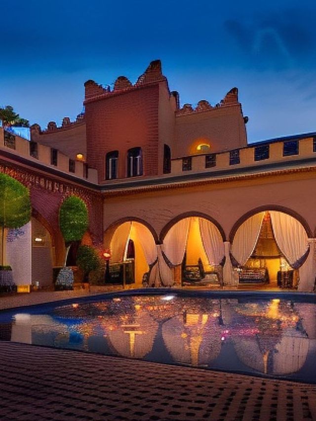 Moroccan Oasis: Discover Kasbah Tamadot's Charm 🏰✨
