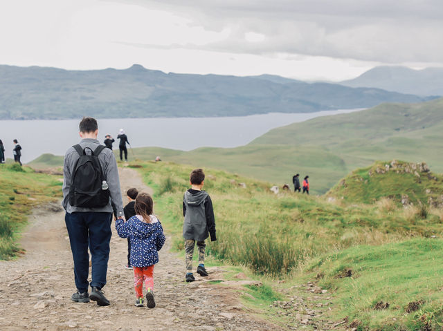 Superb Hiking Path on the Isle of Skye!