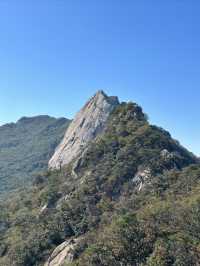 丹東鳳凰山，遼東第一險山。