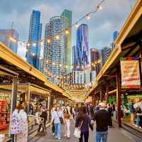 Melbourne central City walk.