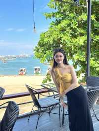 芭堤雅度假意外發現的海景餐廳。