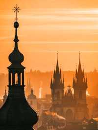 Prague, known as the "City of a Thousand Towers"❤️❤️‍🔥