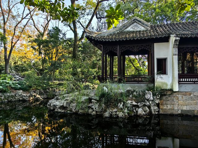 飽和度已拉滿的小園子——秋霞圃