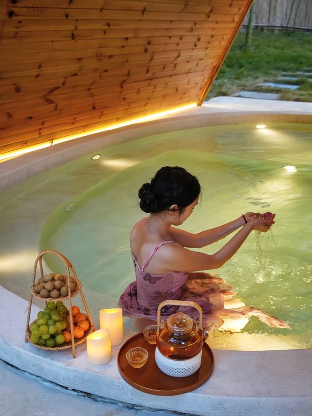 就在莫干山想安利一萬次的竹林私湯