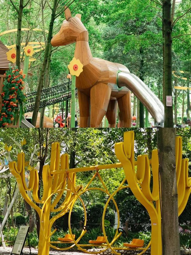 成都溫江鹿爾花園，適合全家共同出遊