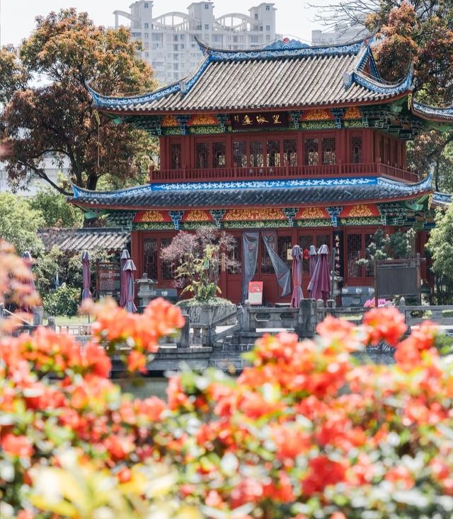 福州南公園，古色古香的城市綠洲