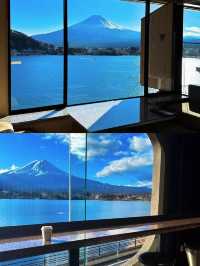 住喺KUKUNA，浸住溫泉睇富士山嘅日出