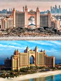 杜拜棕櫚島的地標建築亞特蘭蒂斯酒店