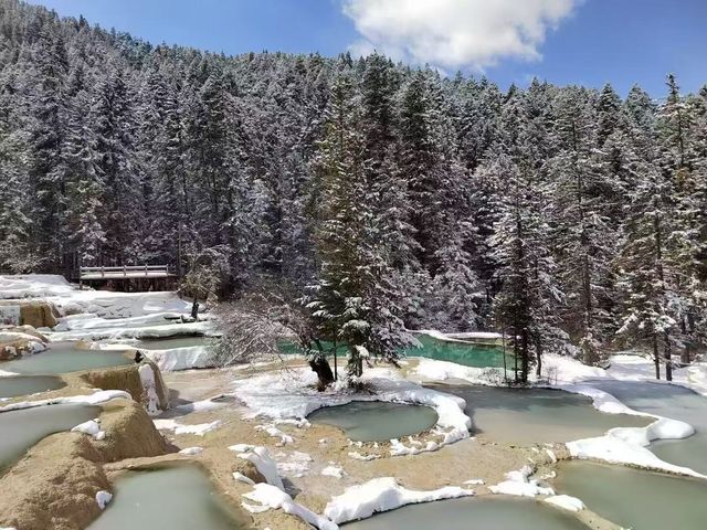 黃龍「人間瑤池仙境」- 雪山上的藍寶石