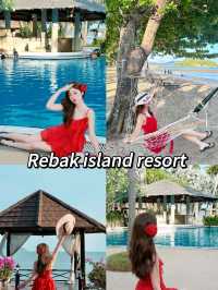 Rebak island resort is such a great place in Langkawi😍