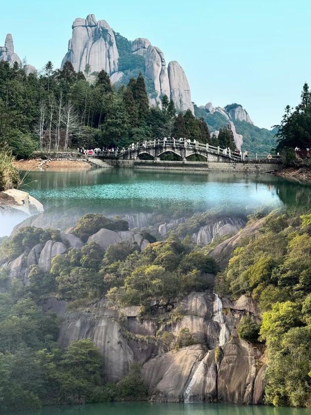 中國海邊醉美美的山太姥山