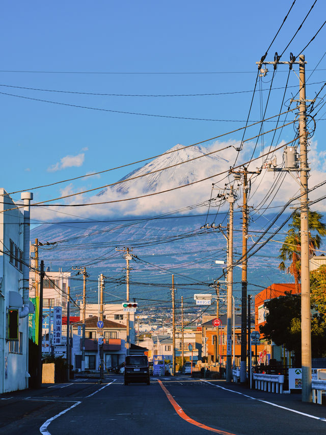 以為在河口湖看富士山很美了，直到我到了……