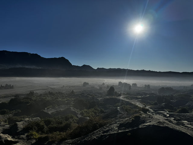 Don’t ride horses at mount Bromo !!! 