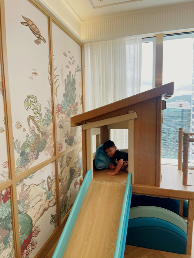 父亲节旅行选对酒店太重要！港島香格里拉真的是親子酒店天花板，對帶娃家庭的照顧細到入心～ 