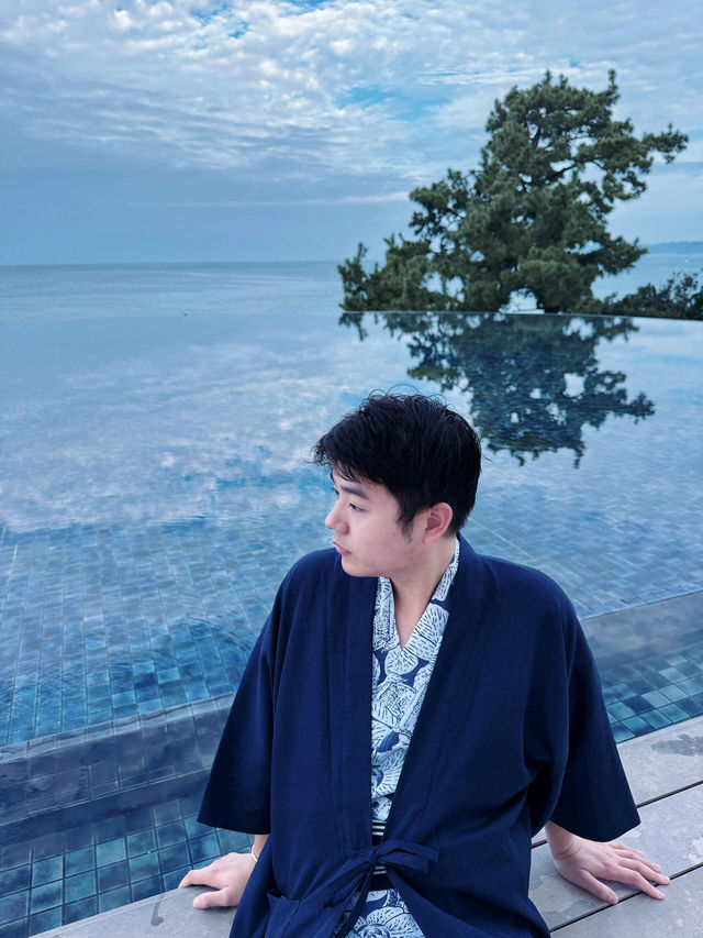 為了這家溫泉酒店，真的想再去一次和歌山白濱！🌊
