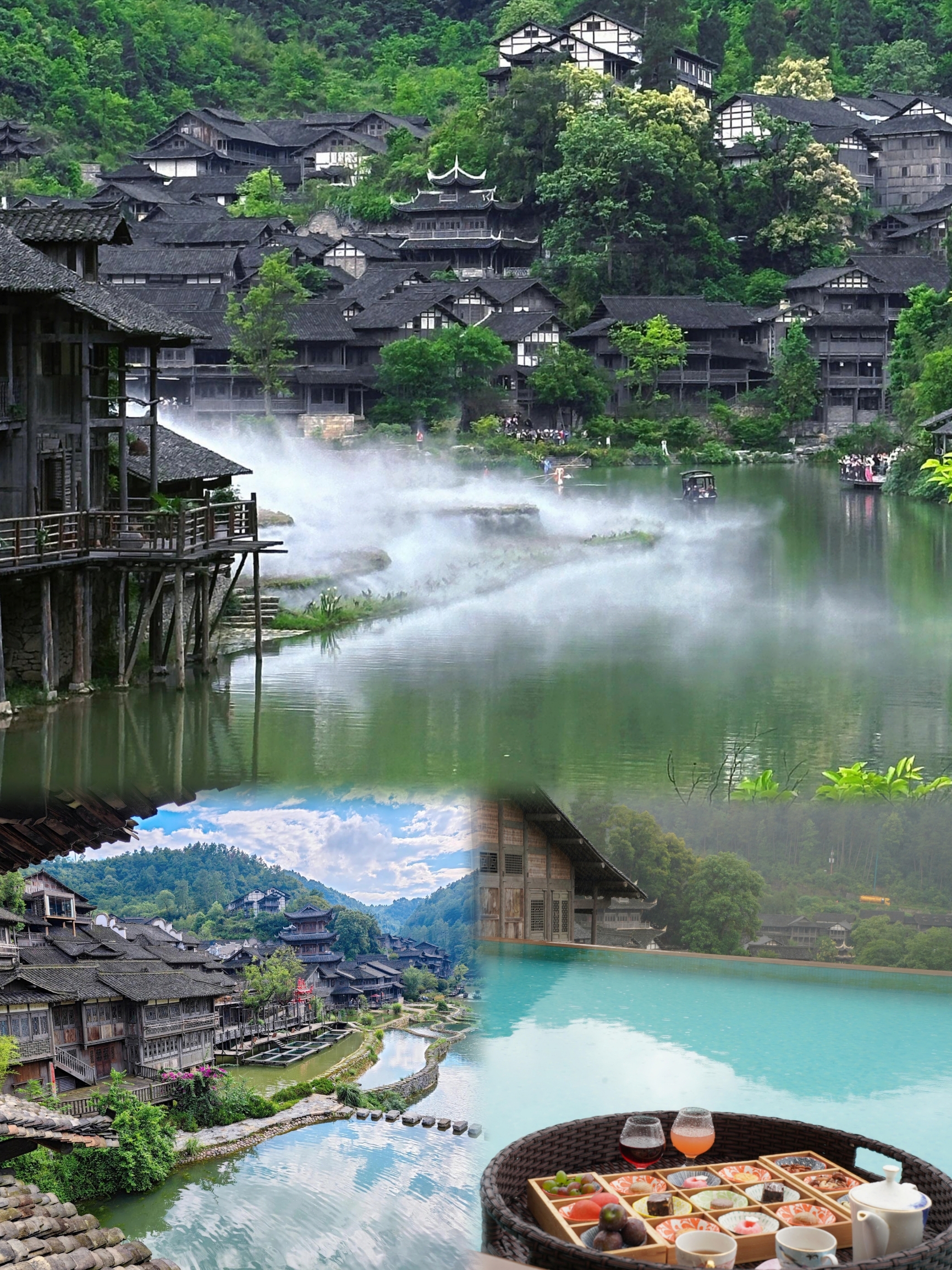 Mencari tempat bermain yang keren dan menarik untuk anak-anak Anda selama liburan musim panas? Desa kuno Wujiang, Guizhou, sangat cocok untuk dikunjungi! Pemandangannya tenang dan asri, serta budaya rakyatnya yang kaya, sehingga anak-anak dapat menambah pengetahuan mereka sambil bermain. Segera tutup panduan ini👇

Pertama, suhu cuaca

Selama liburan musim panas, suhu di daerah Wujiang nyaman, dengan suhu rata-rata 24-28°C, dan angin sepoi-sepoi bertiup di pagi dan sore hari, menyegarkan dan menyenangkan. Namun, matahari cukup terik di siang hari, ingatlah untuk membantu anak-anak Anda melindungi diri dari sinar matahari, membawa tabir surya, topi, dan kacamata hitam🌞

Kedua, rute perjalanan

Hari ke-1: Tiba di Desa Wujiang → Check-in → Berjalan-jalan di desa kuno → Naik perahu goyang di sungai → Saksikan pertunjukan cahaya di malam hari
Pagi: Naik kereta cepat ke Stasiun Zunyi Selatan, naik taksi 20 menit ke Wujiangzhai, istirahat sejenak setelah check-in.
Siang: Nikmati hidangan khas di Linjiang Food Street. Ikan kuah asam dan mi dombanya lezat.
Sore: Berjalan-jalan di sepanjang jalan batu biru desa kuno, kagumi bangunan-bangunan panggung yang tersebar, dan rasakan pesona desa kuno tersebut. Kemudian, naik perahu goyang, santai menyusuri Sungai Wujiang, dan nikmati pemandangan pegunungan hijau dan perairan hijau di kedua sisi sungai dari dekat. Sore: Malam tiba, lampu-lampu desa kuno menyala, dan kincirnya tampak indah. Jangan lewatkan pertunjukan cahaya dan drone yang memukau, efek cahaya dan bayangan yang cemerlang pasti akan memukau anak-anak Anda.

Hari ke-2: Saksikan pertunjukan Duzhu Drift → Pengalaman kerajinan warisan budaya tak benda → Fotografi di teras → Dengarkan buku di Rumah Teh Yanhuang
Pagi: Bangun pagi untuk merasakan ketenangan pagi desa kuno, hirup udara segar, dan bantu anak-anak mengambil beberapa foto indah di tepi sungai.
Pagi: Saksikan pertunjukan arung jeram bambu tunggal, di mana para maestro berdiri dengan satu kaki di atas tiang bambu tipis dan meluncur di sungai seolah-olah berjalan di tanah datar. Anak-anak akan tertarik dengan keterampilan magis ini.
Siang: Setelah makan siang, ajak anak-anak Anda untuk mencoba kerajinan tangan non-warisan, seperti pembuatan kertas bunga, anyaman bambu, dll., agar anak-anak dapat belajar tentang budaya tradisional selama proses praktik langsung. Sore: Pergilah ke terasering untuk berfoto. Terasering bertingkat ini rimbun dan hijau, dengan terasering sebagai latar belakang. Bantu anak-anak berfoto dengan indah. Kemudian, pergilah ke Rumah Teh Yan Wong, pesanlah sepoci teh, dengarkan penjelasan dari seorang pria tua, dan nikmati sore yang santai.

3. Kuliner

1. Sup Ikan Asam: Wajib dicoba saat Anda datang ke Guizhou! Sup asam yang kaya rasa ini memasak daging ikan yang empuk, asam dan pedas, sangat menggugah selera, cocok untuk anak-anak.
2. Tepung Domba: Kaldu domba yang lezat dengan tepung beras segar yang ditaburi daun bawang dan ketumbar, harum, dan merupakan pilihan sarapan yang populer.
3. Bubuk Es Peri Zixia: Bubuk es dingin, ditambah berbagai buah, kacang-kacangan, dan jus gula merah, wajib dimiliki di musim panas, disukai anak-anak.
4. Kue Tangan: Renyah, manis dan asin, Anda dapat membeli beberapa sebagai camilan sambil berjalan-jalan.

4. Akomodasi

1. Twilight Mountain Hotel: Lokasi yang sangat baik, kamar yang luas, beberapa kamar memiliki balkon besar dengan pemandangan langsung Sungai Wujiang, dan taman bermain anak-anak, yang cocok untuk orang tua dan anak-anak.
2. Guizhou College Hotel: Suasana budaya yang kaya, tenang dan elegan, beberapa tipe kamar memiliki halaman kecil, anak-anak dapat bermain di halaman. Hotel ini juga menawarkan beberapa kegiatan pengalaman budaya tradisional, seperti kaligrafi dan seni teh.

V. Fotografi

1. Panggung Desa Kuno: Dengan panggung yang bertingkat sebagai latar belakang, baik untuk mengambil foto panorama maupun close-up, suasananya nyaman, mengenakan kostum etnik akan membuat foto Anda lebih memukau.
2. Perahu Goyang: Duduk di atas perahu goyang, dengan latar belakang pegunungan dan sungai Wujiang, abadikan momen bermain anak-anak, alami dan hidup.
3. Dek Observasi Berteras: Di pagi atau sore hari, matahari bersinar di teras, efek cahaya dan bayangannya sangat baik, memotret lanskap dan potret sangatlah menyenangkan.

Enam, tindakan pencegahan

1. Pencegahan nyamuk dan serangga: Tanaman guzhai, nyamuk tidak banyak, bawalah semprotan anti nyamuk, air toilet, bantu anak-anak mengenakan pakaian berlengan panjang, hindari gigitan nyamuk.
2. Persiapan perjalanan: Ajak anak-anak Anda bepergian dan siapkan beberapa obat-obatan yang umum digunakan, seperti antipiretik, obat flu, dan obat gastrointestinal, untuk berjaga-jaga.
3. Pesan tiket lebih awal: Liburan musim panas adalah puncak musim turis, hotel, tiket, dan pertunjukan sebaiknya dipesan terlebih dahulu untuk menghindari keterlambatan.

💖Di desa kuno Wujiang, bersama anak-anak Anda jauh dari hiruk pikuk kota, nikmati waktu orang tua dan anak yang indah. Siapa yang tidak tergoda dengan liburan musim panas seperti itu? Segera atur!