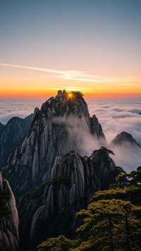 黃山之巔，雲海之上——安徽等你來！
