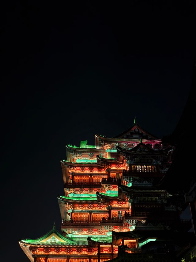 南昌滕王閣夜遊攻略落霞與孤鶩齊飛的絕美夜景