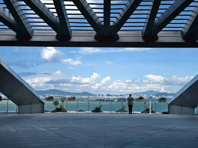 深中通道西人工島開放觀光:赴一場"大國工程與海上風光"的浪漫 深中通道西人工島開放觀光:赴一場"大國工程與海上風光"的浪漫
