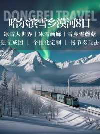 一生坐一次雪國列車越過大興安嶺到漠河