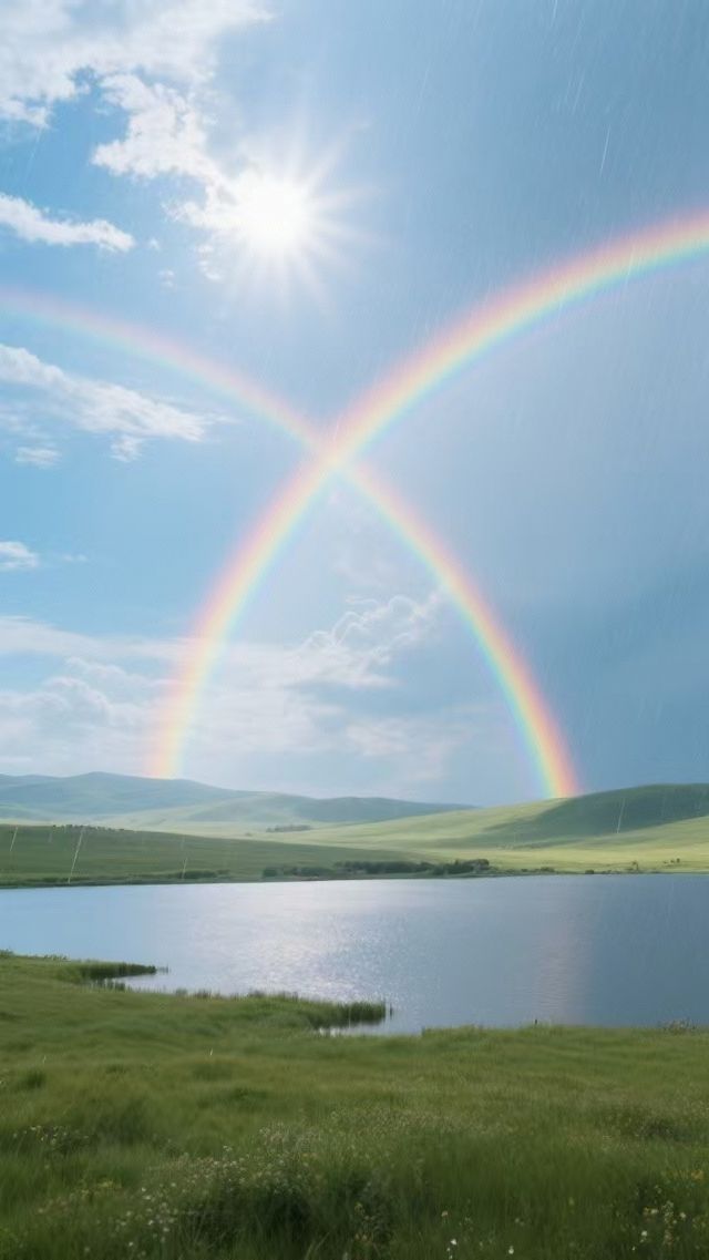 湖水藍如寶石,這片草原藏著被神眷顧的秋天 湖水藍如寶石,這片草原藏著被神眷顧的秋天