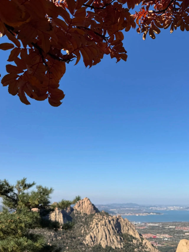 崂山仰口漫遊：一半山海，滿程秋光