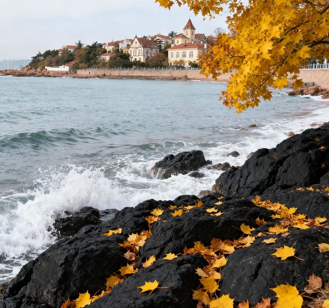 八大關的秋天,是上帝打翻的調色盤|青島賞秋天花板 八大關的秋天,是上帝打翻的調色盤|青島賞秋天花板