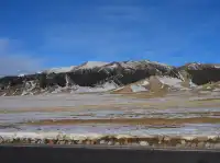 賽里木湖粉調彩霞時刻及拍攝位置