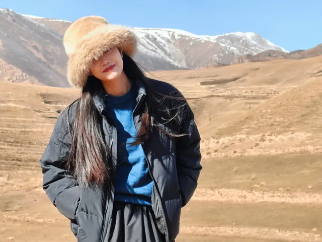 藍色跟青海湖更配! 藍色跟青海湖更配!