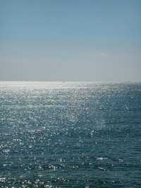 惠安必住藝術風酒店，躺著就能看海