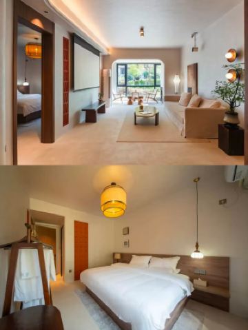 샤먼!! 황추 해변 근처!! 2룸 가족실!! 도보로 일출 감상 가능!!