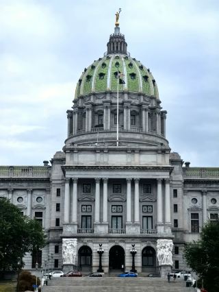 Palace of Art / At the State Capitol in Harrisburg