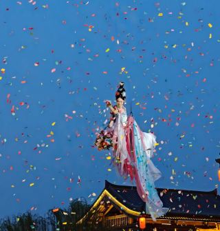 建平千年敦煌没入型フェスティバル