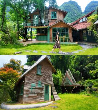 Stumbling into a fairytale forest cabin