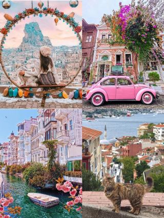Turkey is visa-free, but I don't recommend coming, because it's so romantic you won't want to leave.