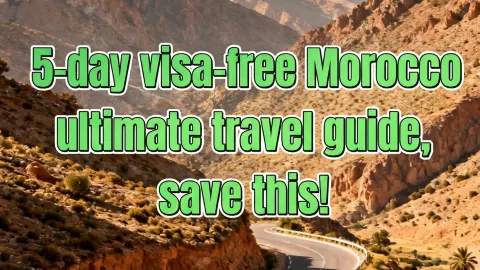 Panduan Wisata Bebas Visa 5 Hari di Maroko: Simpan Sekarang! — traveler post in Midelt