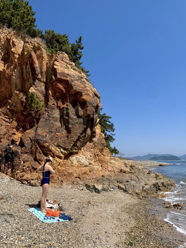 동화 속 같았던 무인도캠핑장🏕️🦌✨ 