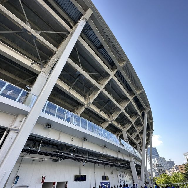【横浜】台風一過の野球観戦・横浜スタジアム