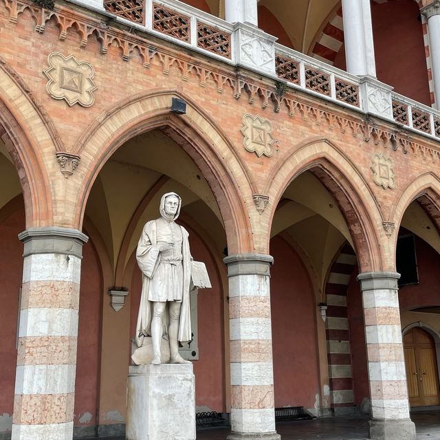 A market square dated back to Middle Ages