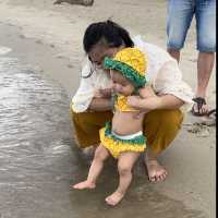 เล่นว่าว กิจกรรมที่เด็กๆต้องทำเมื่อมาทะเล