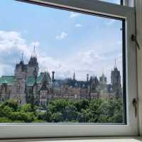 성에서의 하룻밤 Ottawa fairmont chateau laurier