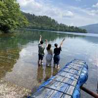神秘魅力！北海道鹿追町然別湖中的「湖中鐵軌」夏日探秘 